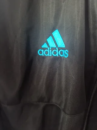 Chándal Adidas R.Madrid Negro y Azul