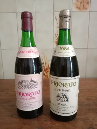 Bottiglie di vino Priorat