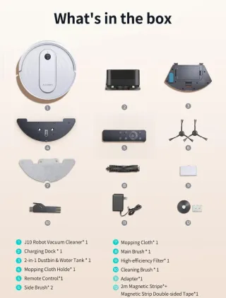 Robot Aspirador Fregasuelos Airzeen