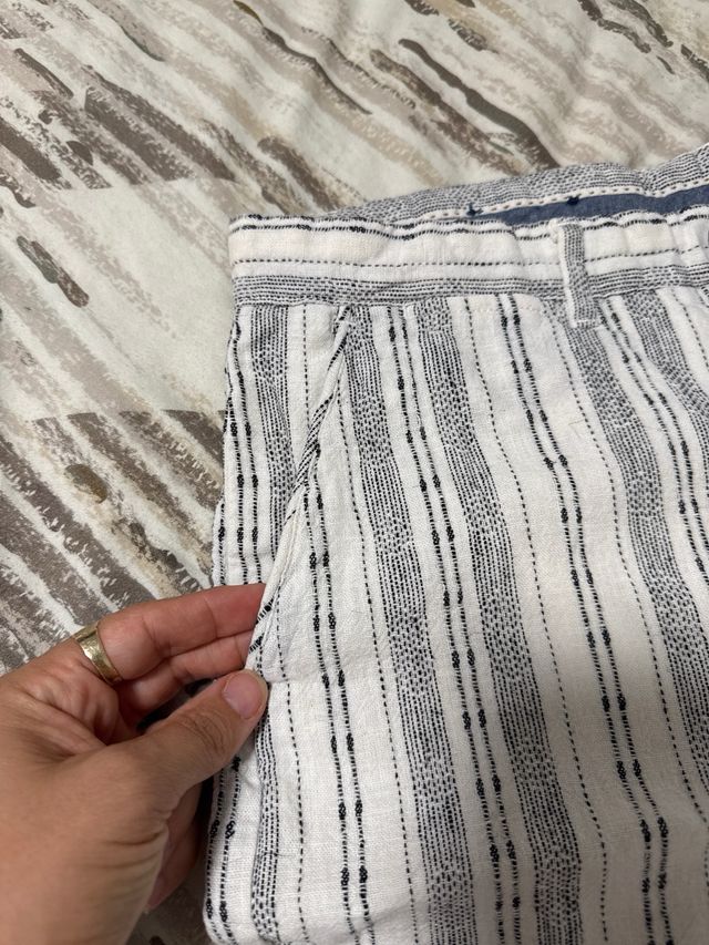 Pantalón corto rayas Springfield