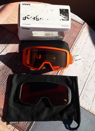 Occhiali Sci Uvex Saga TO Arancioni Rossi