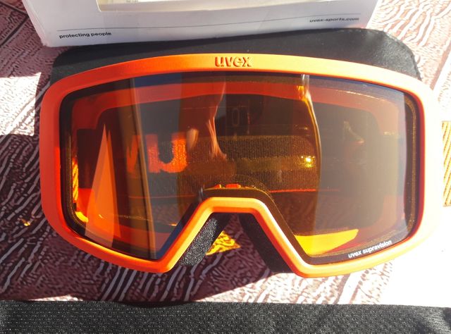 Occhiali Sci Uvex Saga TO Arancioni Rossi