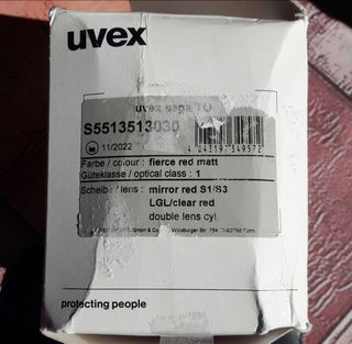 Occhiali Sci Uvex Saga TO Arancioni Rossi