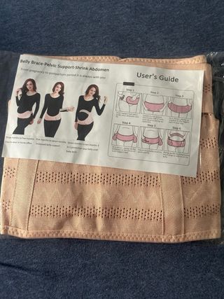 Faja Soporte Pélvico Embarazo Talla Única