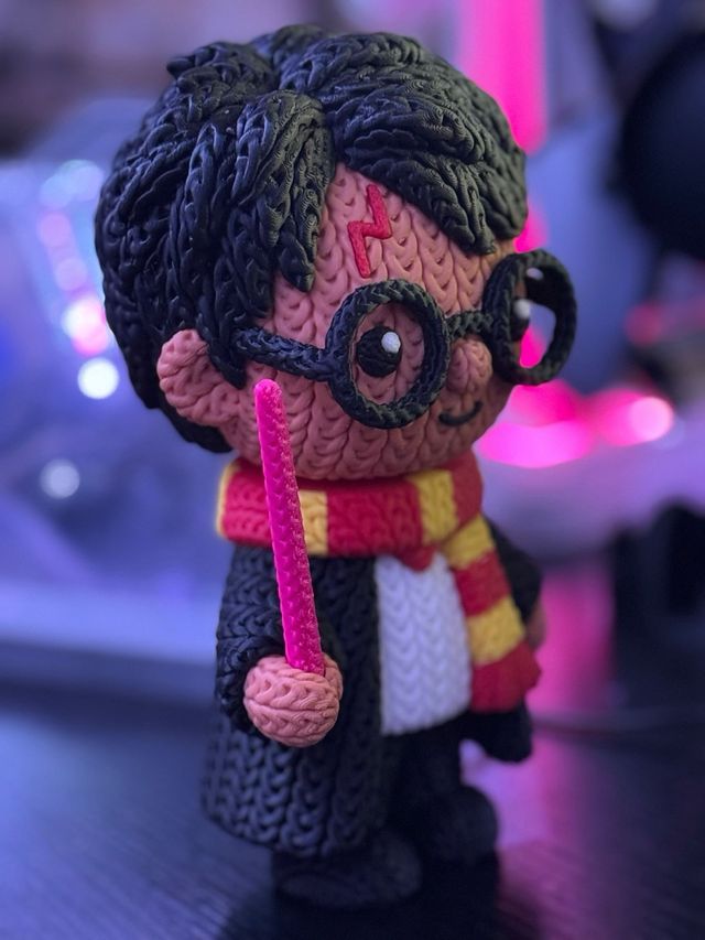 Figura Harry Potter 3D Tejido