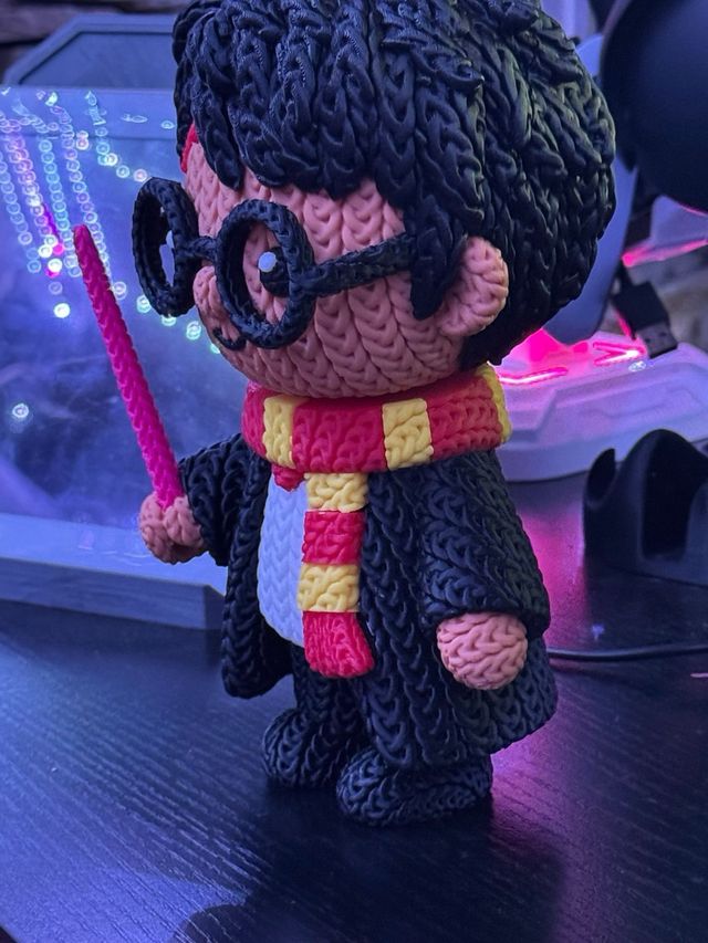 Figura Harry Potter 3D Tejido