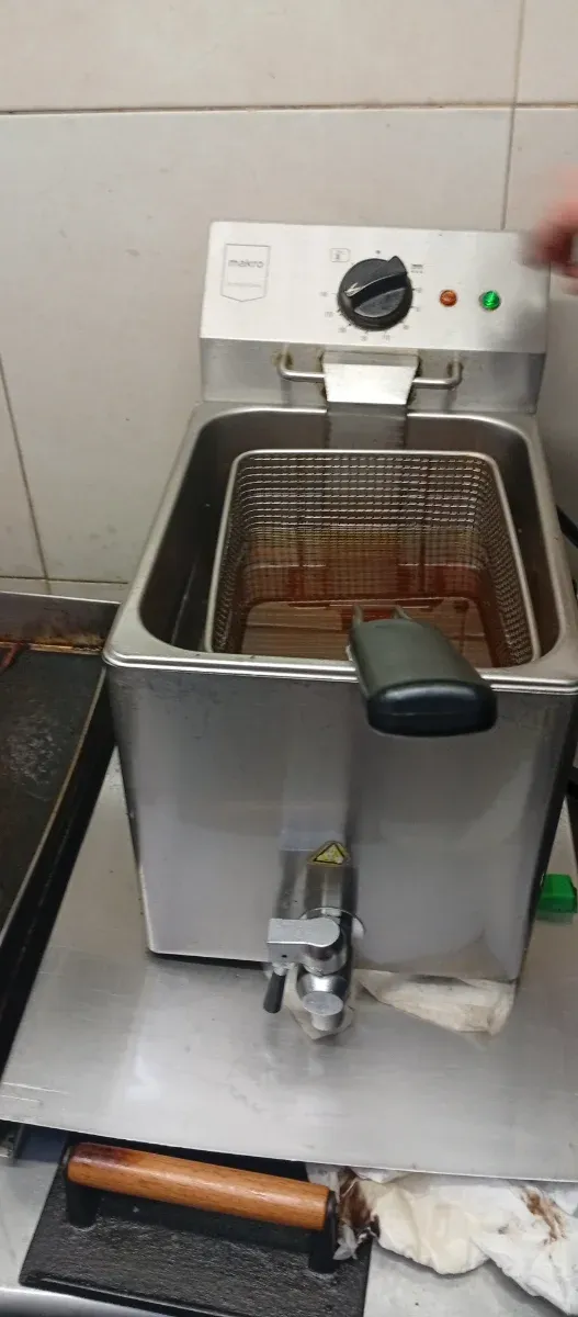 Freidora industrial acero inoxidable 8 litros