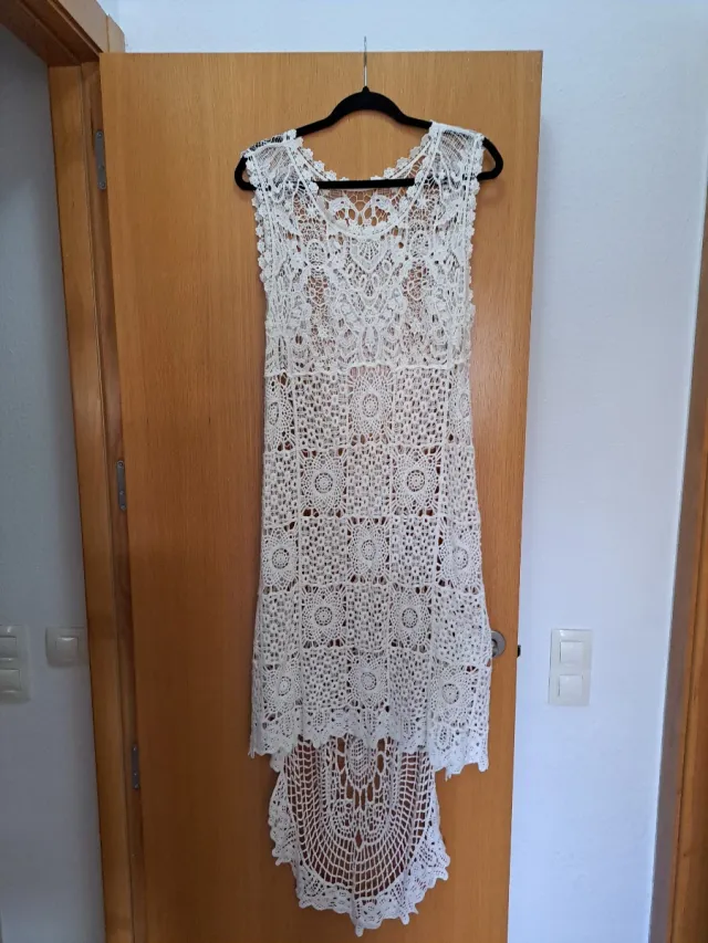 Vestido de crochet verano