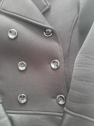 Americana Neopreno y Polipiel Negra