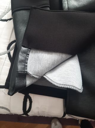 Americana Neopreno y Polipiel Negra