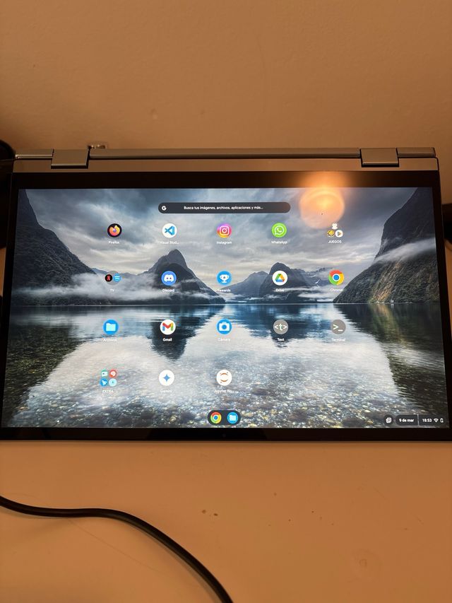 Chromebook Asus C433T Plata