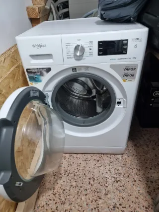Lavadora Whirlpool Vapor 9kg