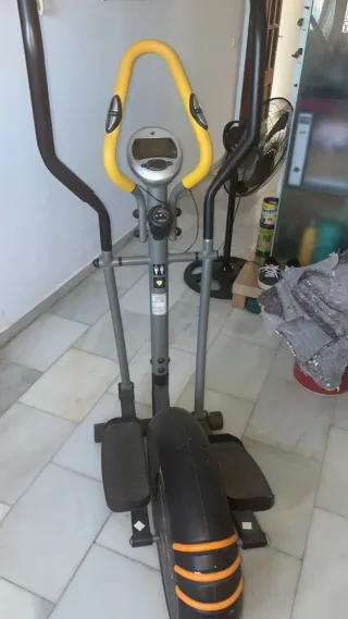 Elíptica Gris y Amarilla