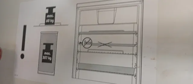 Nevera industrial alta