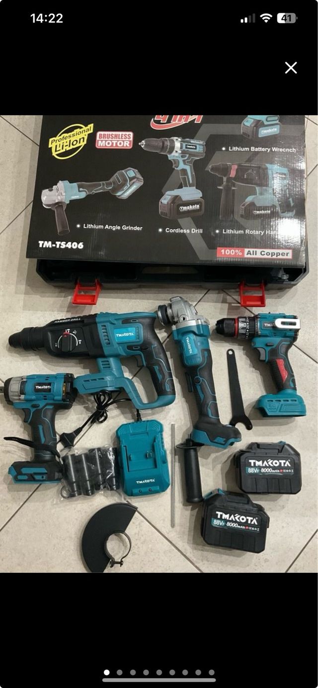 Kit 4 in 1 Utensili Professionali 88V