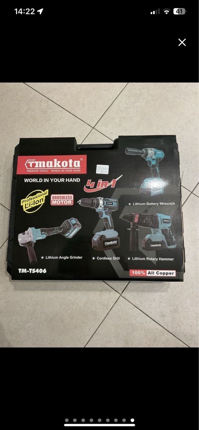 Kit 4 in 1 Utensili Professionali 88V