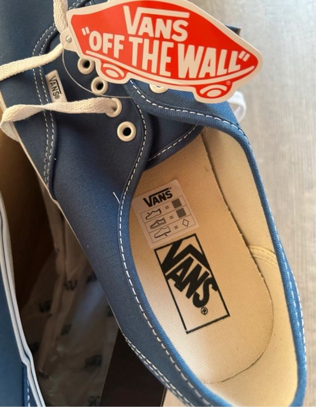Vans Scarpe Blu Taglia 47 Nuove