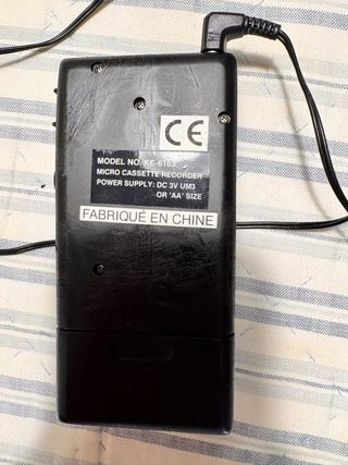 Grabadora Microcassette VAS