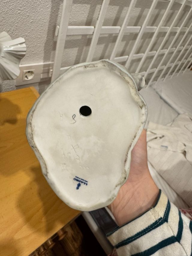 Figura Lladró Bailarina y Niña con Conejo