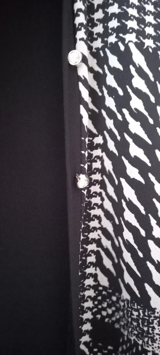 Twin set elegante nero/bianco