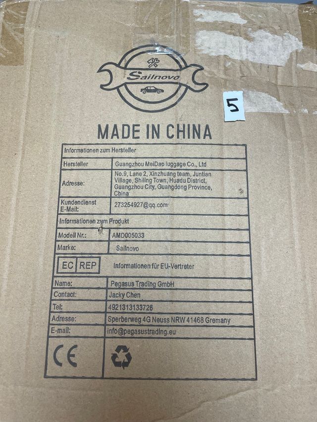 Cofre Techo Sailnovo 580L Impermeable