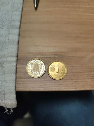 Monedas 1 Peseta Juan Carlos I