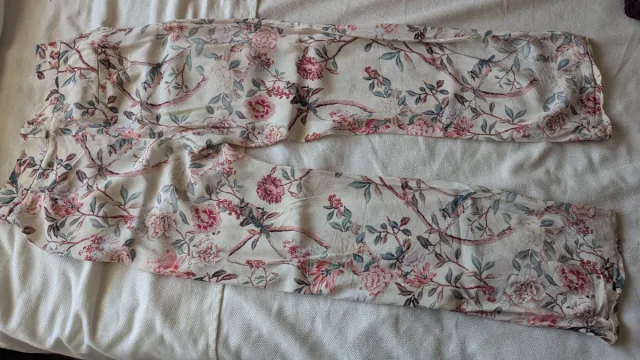 Pantalón vestir estampado floral