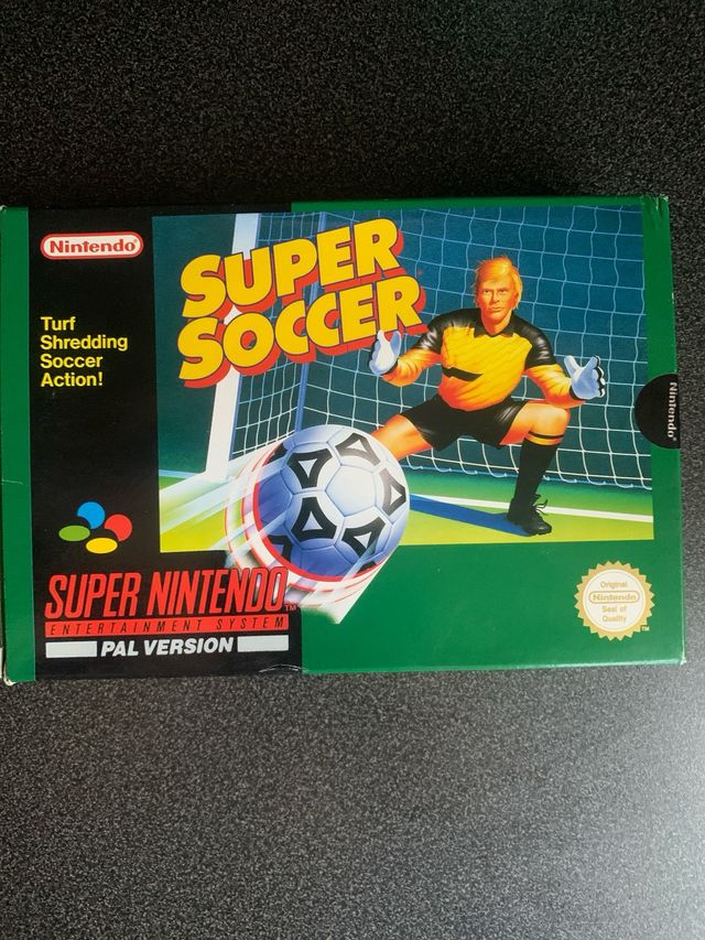 Super Soccer SNES PAL Version