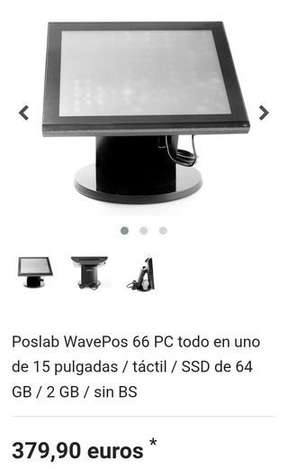 POS Poslab WavePOS-66 J1900 2GB 64GB SSD