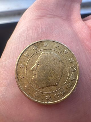 Moneda 10 céntimos Bélgica 1999
