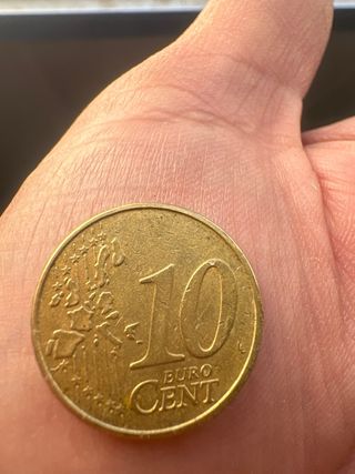 Moneda 10 céntimos Bélgica 1999
