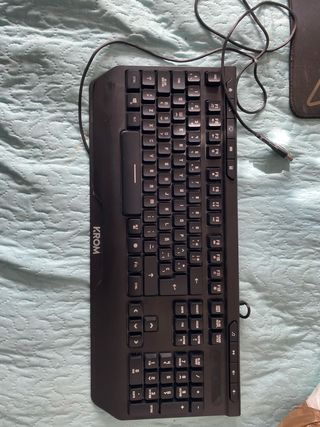 Teclado Krom Negro