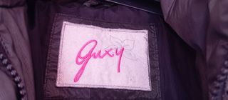 Abrigo  plumas GUXY negro