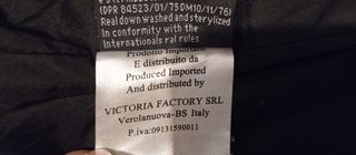 Abrigo  plumas GUXY negro