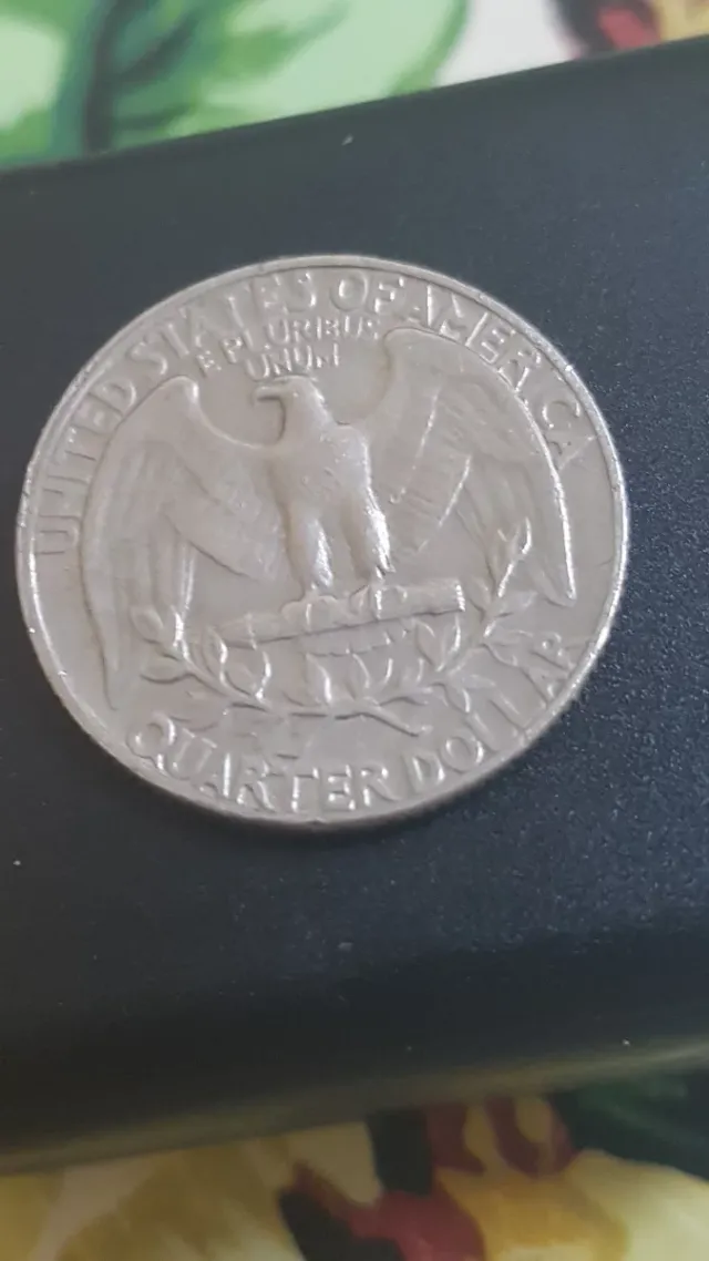 Moneda Cuarto de Dólar 1967