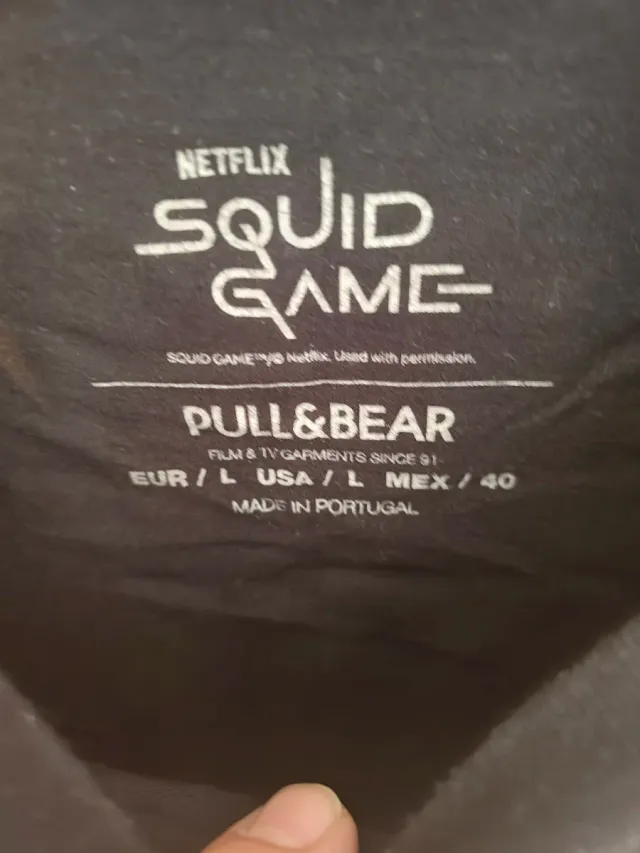 Camiseta Pull&Bear Squid Game