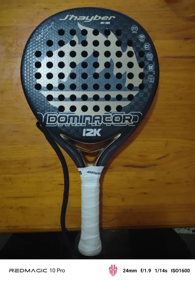 Pala de pádel J'hayber Dominator 12K