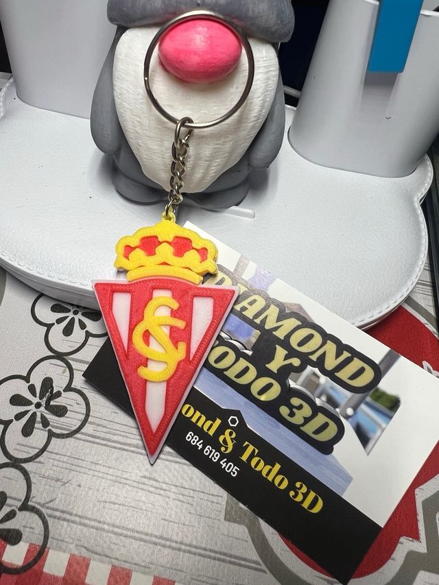 Llavero 3D Personalizado Diamond-Todo3D.com