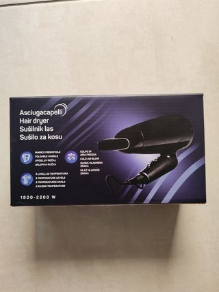 Asciugacapelli Phon Pieghevole 1800-2200W