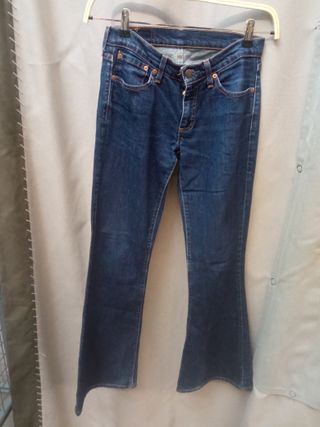 Pantalón vaquero acampanado Levi's azul