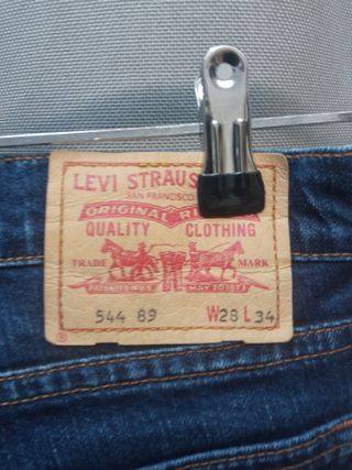 Pantalón vaquero acampanado Levi's azul