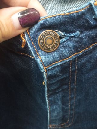 Pantalón vaquero acampanado Levi's azul