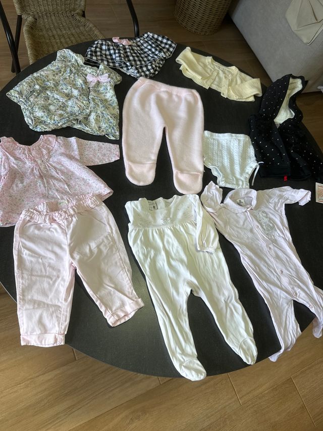 Lote Ropa Bebé Talla 1-6 Meses