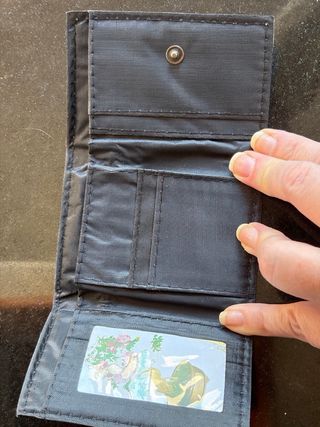 Lote 2 Neceser y cartera multicolor