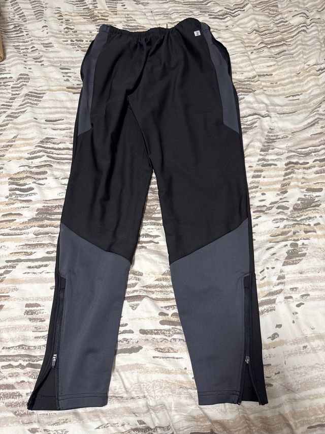 pantalón Chándal Kipsta Negro y Gris