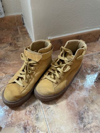 Zapatillas Puma Beige/Marrón