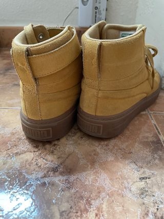 Zapatillas Puma Beige/Marrón