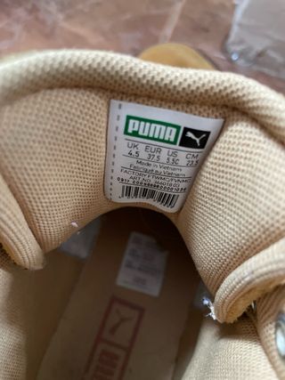 Zapatillas Puma Beige/Marrón