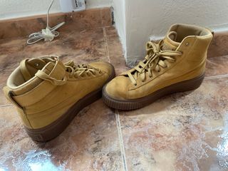 Zapatillas Puma Beige/Marrón