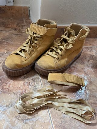 Zapatillas Puma Beige/Marrón